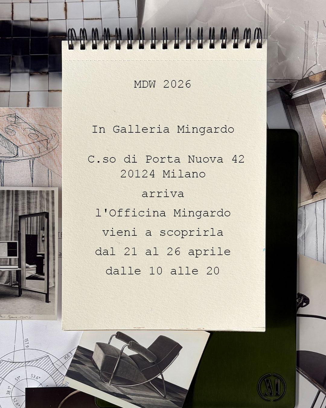 MDW 2026 - Officina Mingardo